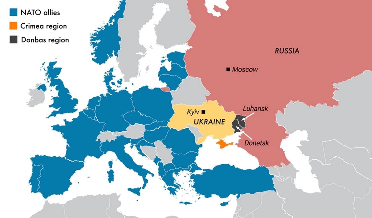 همه چیز درباره دو استان جدا شده از اوکراین؛ پوتین دیروز دست روی کجا گذاشت؟