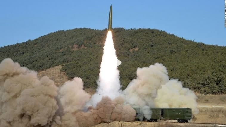 پرتاب موشک بالستیک کره شمالی