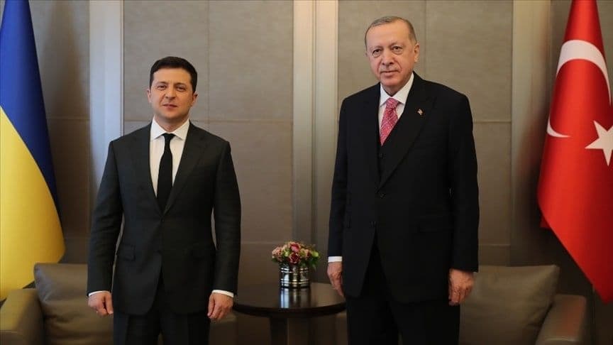 گفت‌وگوی تلفنی زلنسکی و اردوغان