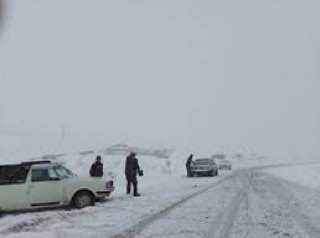 اردبیل/ برف و کولاک راه ارتباطی ۴۰۰ روستا را بست