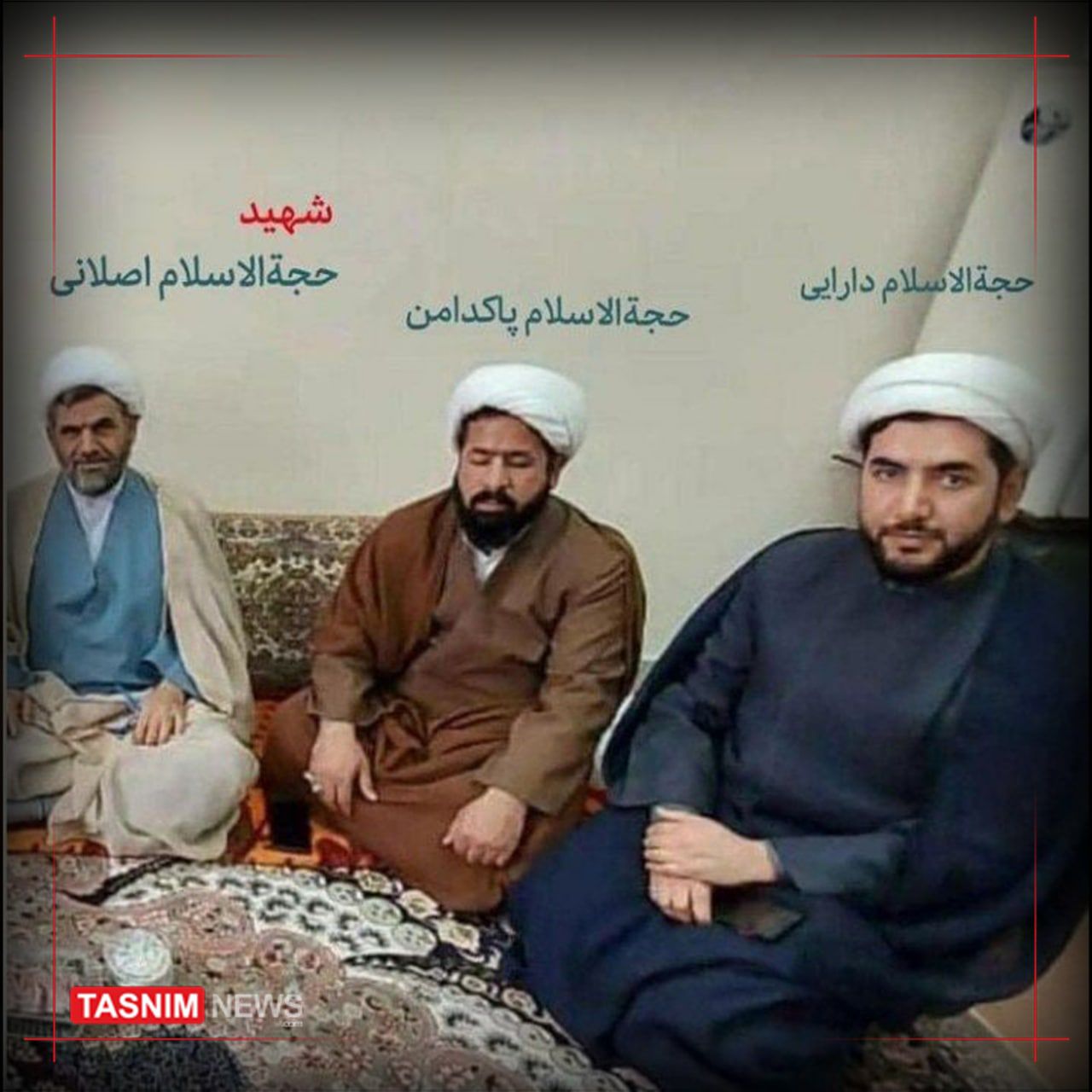 تصاویر ۳روحانی مضروب حادثه حرم رضوی