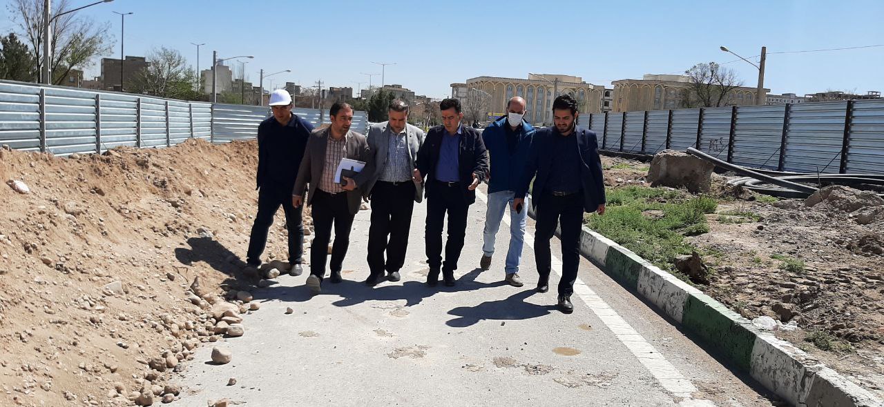 بازدید میدانی از پروژه شهید صادق فلاحی