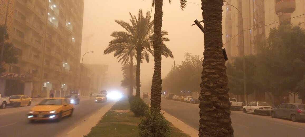 طوفان آفریقایی جدید در راه بغداد، کربلا و نجف