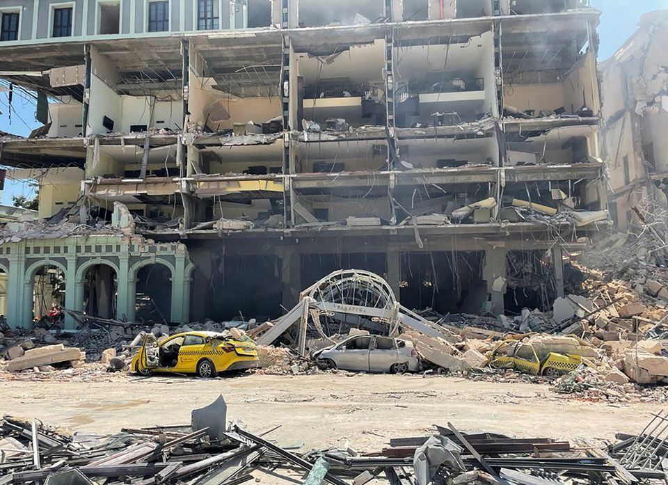 انفجار هتل قدیمی در کوبا / ۸ کشته و ۲۵ مجروح
