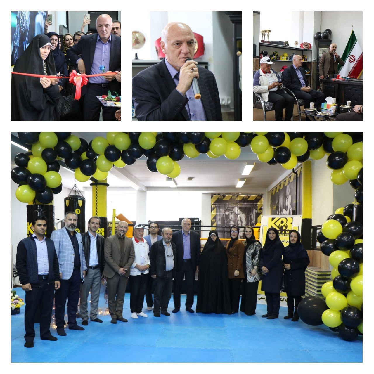بزرگترین و تخصصی ترین باشگاه کیک بوکسینگ در آذربایجان شرقی افتتاح شد