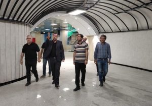 وحیدکیا:پیشرفت فیزیکی ۹۹ درصدی ایستگاه ۱۵ خط یک مترو تبریز