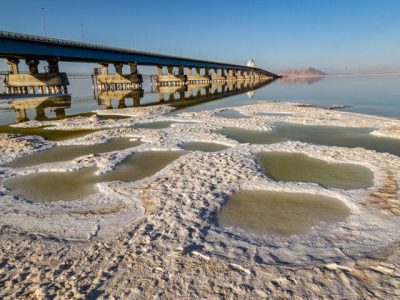 تکذیب خشکی کامل دریاچه ارومیه/ هنوز کامل خشک نشده!