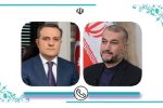 گفت‌وگوی تلفنی وزیران خارجه ایران و جمهوری آذربایجان