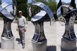 نخستین ساعت آفتابی آموزشی در شهرری رونمایی شد