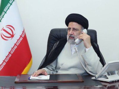 تماس تلفنی رئیسی با خانواده شهید حسین اجاقی