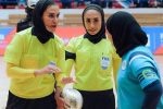 گلاره ناظمی و زری فتحی تنها داوران زن مسابقات فوتسال قهرمانی آسیا