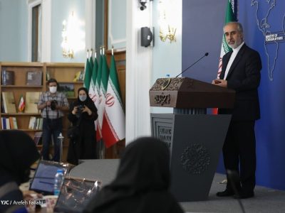 کنعانی: در جریان سفر هیات عالی ایران به نیویورک پیام‌هایی بین ایران و آمریکا رد و بدل شد