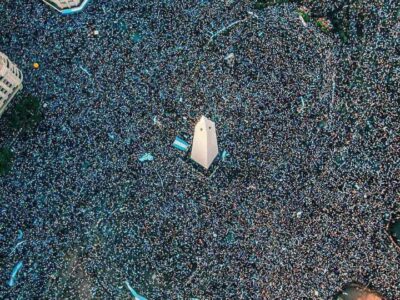 تصویری بی نظیر از تجمع مردم آرژانتین برای استقبال از تیم ملی آرژانتین