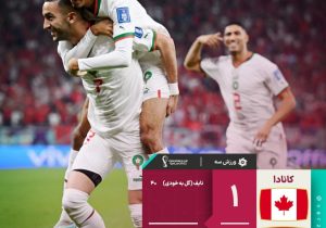 تاریخ سازی مراکش در جام جهانی