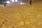 ریزش بهمن در جاده اسالم-خلخال