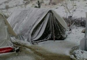 مادر و پسر زلزله زده خویی در چادر جان باختند