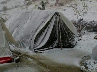 مادر و پسر زلزله زده خویی در چادر جان باختند