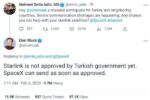 ترکیه پیشنهاد ایلان ماسک برای فعال‌سازی استارلینک را رد کرد