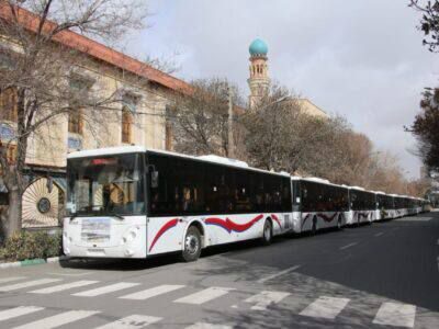 اضافه شدن ۱۰۰ دستگاه اتوبوس دیگر به ناوگان اتوبوسرانی تبریز