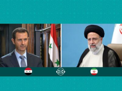 گفتگوی تلفنی روسای جمهور ایران و سوریه