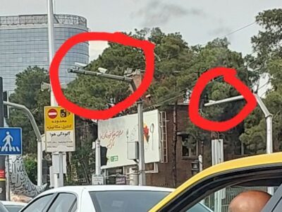 تصاویری از «دوربین‌های چهره‌نگار» حجاب در تهران 