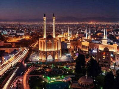تصاویر هوش مصنوعی از تبریز در ۱۰۰ سال آینده