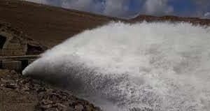 رهاسازی ١۵٠ میلیون متر مکعب آب سد بوکان به دریاچه ارومیه