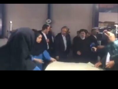 گفت‌وگوی صمیمانه رئیس‌جمهور با کارگران چرم‌شهر تبریز