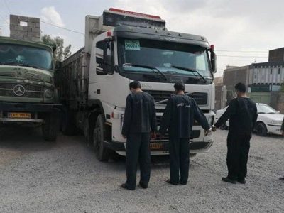 سارقان کامیون در تبریز دستگیر شدند