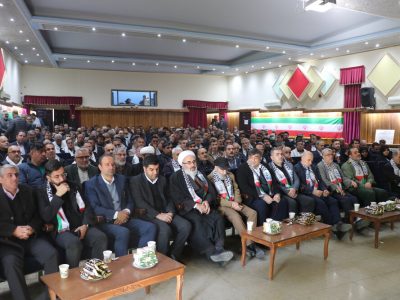 همایش بزرگ بسیجیان شهرداری تبریز برگزار شد