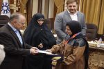 تجلیل شهردار و اعضای شورای اسلامی از بانوی مدال‌آور جهانی فیتنس چلنج