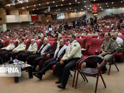 یادواره شهدای یگان ویژه فراجا در تبریز برگزار شد