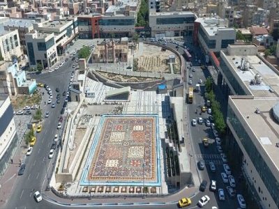 میدان شهید بهشتی سنگفرش می‌شود