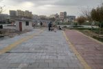عملیات کفسازی ضلع غربی پارک ستارخان به اتمام رسید