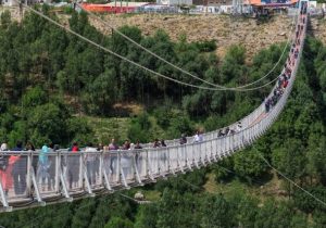 احداث بزرگ‌ترین پل معلق خاورمیانه در هوراند آغاز شد