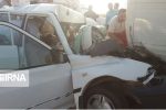 برخورد مینی بوس با پراید در محور تبریز – صوفیان هفت مصدوم به جا گذاشت
