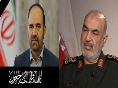 فرمانده کل سپاه پاسداران انقلاب اسلامی درگذشت استاندار آذربایجان شرقی را تسلیت گفت