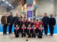قهرمانی آذربایجان شرقی در جشنواره شیرجه زیر ۱۱ سال