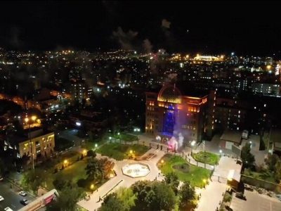 همزمان با عید مبعث؛ آسمان تبریز نور باران می‌شود