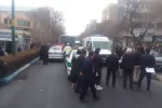 یک کشته و یک مصدوم در برخورد اتوبوس با عابر پیاده در تبریز