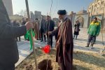 غرس نهال توسط نماینده محترم ولی فقیه در آذربایجان شرقی