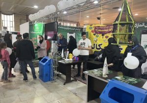 حضور غرفه آموزشی سازمان مدیریت پسماند شهرداری تبریز در نمایشگاه بهاره