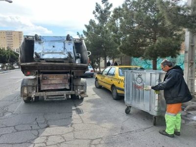 تعویض ۱۵۰ باکس پسماندهای شهری در معابر غرب و شمال غرب تبریز