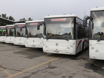 ۴۰ دستگاه اتوبوس در تبریز بازسازی شد