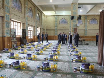 توزیع کمک‌های مؤمنانه «پویش مهربانی دانشگاه تبریز» به ارزش ۷۵۰ میلیون ریال