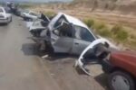 تصادف زنجیره‌ای در محور بستان آباد – تبریز ۱۰ مصدوم بر جا گذاشت