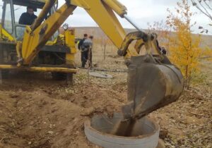 حلقه چاه غیرمجاز در آذربایجان شرقی مسدود شد
