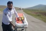 مصدوم سقوط پاراگلایدر در کلیبر با اورژانس هوایی به تبریز منتقل شد