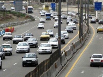 ۸۸ درصد از ترددهای جاده‌ای آذربایجان‌شرقی مربوط به وسایل نقلیه سبک است