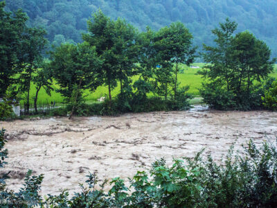 احتمال طغیان رودخانه‌ها و خسارت به محصولات کشاورزی در آذربایجان شرقی